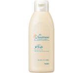 Enjuague regular Merit de KAO 200 ml (Cuasi droga) Champú y acondicionador (Protección de la piel) Después del champú, tomar una cantidad adecuada. (aproximadamente 2-3 bombas para semi-
