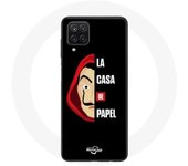 Coque Samsung Galaxy A12 La casa de papel Logo et Masque