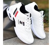 Zapatillas de running de marca para hombre con amortiguación de aire, talla grande 46, transpirables, con plataforma, a la moda. 38