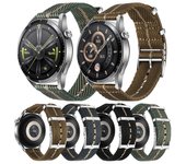 Correa de nailon tejida para Huawei Watch 3 Pro GT3 GT2 de 42 mm y 46 mm para Mi Watch S1 Pro/Watch color 2 de 20 mm y 22 mm For Huawei GT 46mm