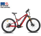 Bicicleta eléctrica Hedatx TX19 48V 1000W 19.2Ah 29 x2.4  para adultos, bicicleta eléctrica de montaña, con asistencia para hombres, freno hidráulico gris