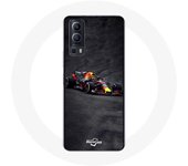 Coque Vivo Y72 Formule 1 Max Verstappen F1 noir rouge et jaune