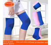 Equipo de protección de rodillas y muñecas para niños que gatean, bailan, juegan al baloncesto y patinan sobre ruedas: protéjase del frío y de las lesiones. Wrist Pads Breathable