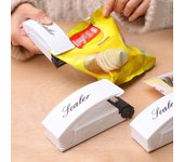 Sellador de bolsas de plástico con calor Máquina de sellado de embalaje de alimentos Clip de sellado de bolsas de refrigerio portátil Accesorios de almacenamiento de cocina Aparatos para el hogar