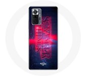 Coque pour Xiaomi Redmi Note 10 Pro Stranger Things Logo Transparent Saison 4 Bande annonce 2022