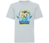 Lego Movie 2 Boys Emmet y Rex Chaleco Amigos Camiseta 7-8 Years gris