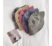 Nuevo sombrero de pescador, sombrero de cubo, gorras de moda unisex, gorras de hip hop, gorros para hombres y mujeres, Panamá, cálido, resistente al viento, sombrero de cubo para exteriores 56-58cm