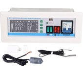 Controlador remoto para incubadora de huevos con wifi, controlador de temperatura para incubadora de huevos con sensor de humedad para