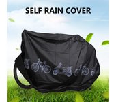 Funda impermeable para bicicleta, protección UV para exteriores, para bicicleta de montaña, para evitar la lluvia, para vehículos eléctricos negro