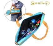 SOUGAYILANG Bolsa de pesca para niños 42 CM Bolsa de caña de pescar azul Al aire libre Deportes Lubina Aparejos de pesca Accesorios Bolsa de pesca Bolsa de pesca 42cm amarillo/azul