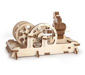 UGERAS | Motor Neumático | Modelo mecánico de madera