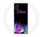 Coque pour Samsung Galaxy A21S Exo Groupe K-pop Logo Chanson Promise