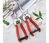 Tijeras de podar de acero inoxidable, tijeras de jardinería para el hogar, tijeras para recoger frutas, uvas, herramientas para podar ramas de jardín