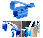 2 piezas de pinza para tubo de cubo de cerveza casera, soporte para manguera de filtro de agua para acuario de peces, productos en oferta azul