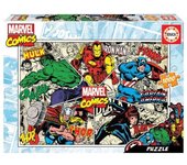Puzzle de 1000 piezas de Marvel Comics - Educa - Para adultos - 68x48 cm