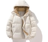 Chaquetas y chaquetas acolchadas de algodón para otoño e invierno para hombres y mujeres, marcas de moda, chaquetas cálidas acolchadas de algodón, estilos unisex M negro