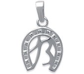 Les Trésors De Lily [D4073] - Colgante de plata '13' plata - 14x14 mm plata