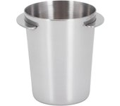 Mango de máquina de café de acero inoxidable de 51 mm, taza dosificadora, pieza de alimentación de café en polvo