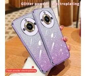Funda con purpurina gradiente chapada a la moda para OPPO Realme 11 Pro 9 8 V25 V23 V13 C55 C53 C35 C33 C21Y Reno 10 5 funda trasera de silicona OPPO A32(2020) negro