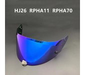Lente de casco HJ26 galvanizada para RPHA11/RPHA70 - Venom Joker, accesorio para casco integral con protección UV