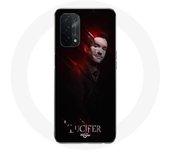 Coque pour Oppo A54 5G Lucifer Série fond noir
