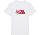 T-shirt Homme - SUPER TONTON 4 S blanco