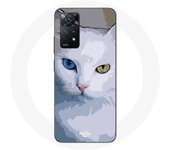 Coque Redmi Note 11 Pro 5G Turc de van Chat oeil bleu et oeil jaune