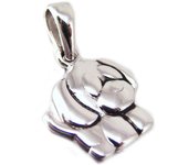 Les Trésors De Lily [F6320] - Colgante de plata 'P'tit Chien' plata