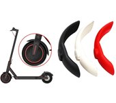 Guardabarros delanteros de plástico negro para patinete eléctrico M365. negro