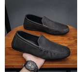 Zapatos sin cordones transpirables de verano 2024 para hombre: Zapatos casuales, modernos, de caña baja y a la moda 40