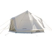 Tienda de campaña CAPTAIN STAG Tienda de campaña de un poste DX Octagon 460UV 460 x 460 x procesamiento Bolsa de transporte incluida CS Classics [Tamaño H300cm] UV/PU UA-47 blanco