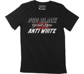Camiseta ULTRABÁSICA para hombre Pro Black Doesn't Mean Anti White Black Lives Matter Tee XS negro