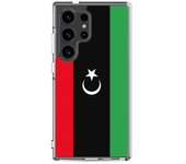 Coque Téléphone - Samsung - Galaxy S24 - Drapeau Libye - Souple - Multicolore
