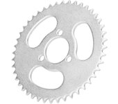 Piñón trasero de acero T8F de 44 dientes y 29 mm de diámetro interior para bicicleta eléctrica. Pieza de repuesto.