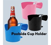 Soporte de plástico de cuatro aberturas para bebidas de tabla de surf, soporte para latas de kayak para exteriores, portavasos One Size negro