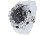 Casio Reloj G-SHOCK Analógico-Digital Transparente Esqueleto para Hombre Resistente al Agua GA-700SKE-7A