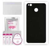 apgo Protective Skin Sticker for the back compatible with Xiaomi Redmi 4 (4X), Wrap Film, Foil, Vinyl - Pattern Matrix