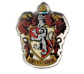 Insignia de Harry Potter Gryffindor One Size rojo