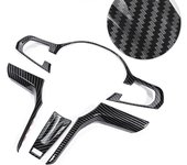 Cubiertas de volante de coche pegatinas decorativas embellecedoras para BMW G30 X3 G01 X4 G02 X5 G05 X6 G06