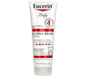 Eucerin, Crema para aliviar el eczema infantil, sin fragancia, 8 oz (226 gramos)