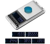 Báscula de bolsillo de alta precisión de 500g/0,01g báscula de cocina precisa báscula de joyería Mini báscula de alimentos eléctrica 100g/0.01g