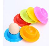 Herramientas de cocina creativas Bandeja de silicona para huevos a prueba de caídas Bandeja de silicona para huevos Caja de almacenamiento de huevos ARI