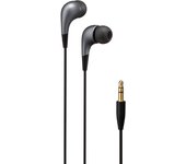 Auriculares JVC Kenwood JVC con cable tipo canal, ligeros, compactos, grises, HA-FX6-H gris