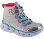 Skechers Sweetheart Lights - Sweet Styling, para Niña Botas de Invierno plateadas 32 plata