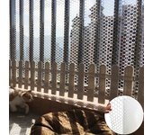 Malla de seguridad para gatos, buena dureza, corte libre, plástico para bebés, mascotas, balcón, ventana, malla anticaída, suministros para el hogar 50cm blanco