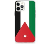 Coque Télephone Drapeau Jordanie - iPhone 12 Pro