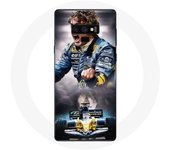 Coque pour Samsung Galaxy Note 9 Formule 1 Fernando Alonso Pilote F1
