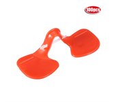 100 Uds. Gafas protectoras para ojos de pollo, prevención de picoteo de gallina para aves de corral