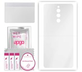 apgo Ultra Clear Protective Skin Sticker for the back compatible with Black Shark Helo, Wrap Film, Hydrogel Film, Flexible, Soft TPU with positioning