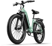 Bicicleta eléctrica JOOBIKE JOO1 de 26 pulgadas, motor sin escobillas de 1000 W, batería de litio de 48 V, 17,5 Ah, freno hidráulico, bicicleta urbana. 1000W——JOO1